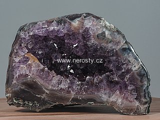 ametyst geoda, achát
