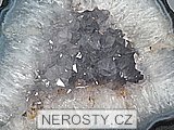 ametyst geoda, křišťál