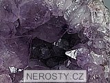 ametyst geoda, achát